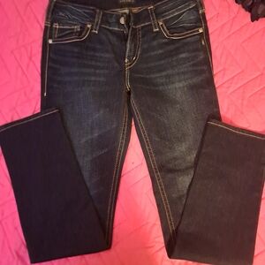 Silver Jeans Dark Blue Women's Skinny Jeans